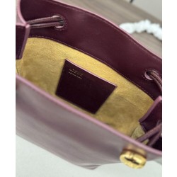 Borse Loewe Pebble Pouch Malva