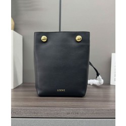 Borse Loewe Pebble Pouch Nero