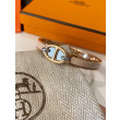 Bracciale Hermes Mini Clic Chaine d'Ancre sabbia