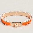 Bracciale Hermes Mini Clic Kelly arancia Bracciale Hermes Mini Clic Kelly arancia