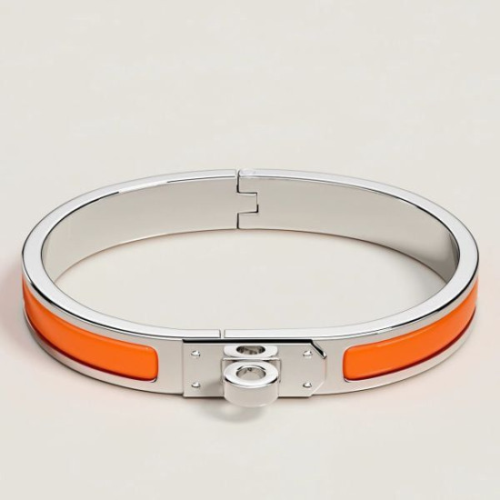 Bracciale Hermes Mini Clic Kelly arancia Bracciale Hermes Mini Clic Kelly arancia