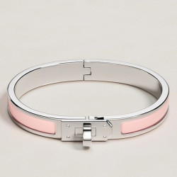 Bracciale Hermes Mini Clic Kelly Rosa