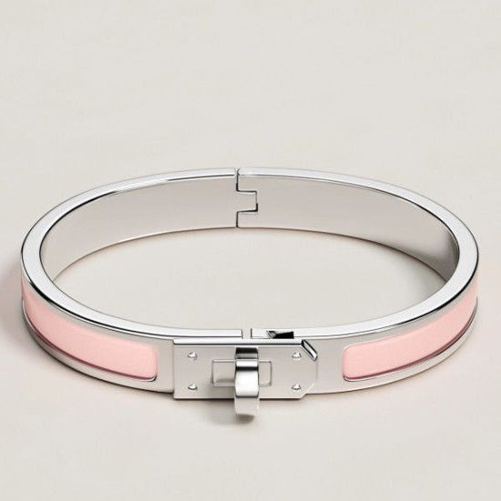 Bracciale Hermes Mini Clic Kelly Rosa Bracciale Hermes Mini Clic Kelly Rosa