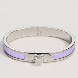Bracciale Hermes Mini Clic Kelly viola