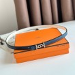 Cintura reversibile Hermes Ancre 13MM donna Epsom Bianco
