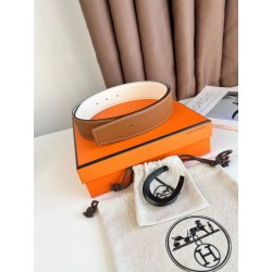 Pari all'originale replica Cintura reversibile Hermes Luck 38 mm con fibbia nera Epsom