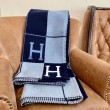 Pari all'originale replica Coperta Hermes Avalon III Blu