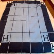 Pari all'originale replica Coperta Hermes Avalon III Blu