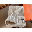 Qualità superiore replica Dettagli perfetti Coperta Hermes Avalon III Beige