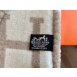 Qualità superiore replica Dettagli perfetti Coperta Hermes Avalon III Beige
