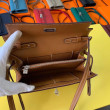 Qualità da grande replica di alta qualit&agrave; Portafoglio Hermes Kelly Classique To Go Epsom marrone