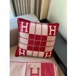 Pari all'originale replica falso Cuscino Hermes Avalon III piccolo Rosso