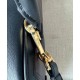 Replica Qualità superiore replica a tracolla Loewe Amazona 23 con dettaglio lucchetto nero Imitazioni Replica qualità specchio Qualità superiore replica a tracolla Loewe Amazona 23 con dettaglio lucchetto nero