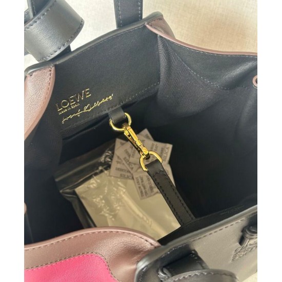 Replica qualità specchio Borsa a mano Loewe x Albers Hammock malva