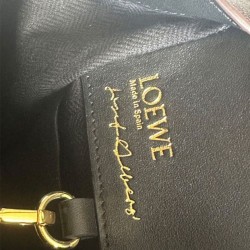 Replica Borsa a mano Loewe x Albers Hammock malva Imitazioni Replica qualità specchio Borsa a mano Loewe x Albers Hammock malva