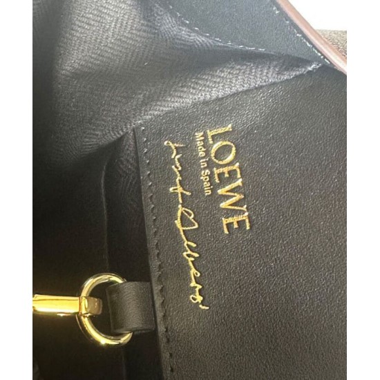 Replica qualità specchio Borsa a mano Loewe x Albers Hammock malva