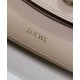 Replica qualità specchio Borsa a tracolla Loewe Ola media Albicocca