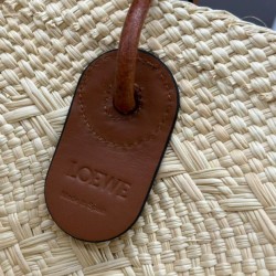 Replica Borsa a cestino Loewe Large Anagram Caffè Imitazioni Replica qualità specchio Borsa a cestino Loewe Large Anagram Caffè