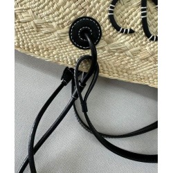 Borsa a cestino Loewe Large Anagram nera Borsa a cestino Loewe Large Anagram nera