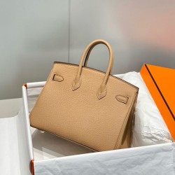 Replica Borse Hermes Birkin 25cm/30cm Camel Clemence hardware dorato Imitazioni Replica qualità specchio Borse Hermes Birkin 25cm/30cm Camel Clemence hardware dorato