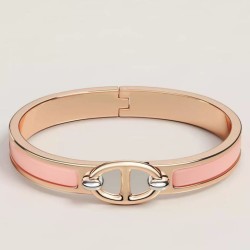 Replica Qualità superiore replica Bracciale Hermes Mini Clic Chaine d'Ancre Rosa Imitazioni Replica qualità specchio Qualità superiore replica Bracciale Hermes Mini Clic Chaine d'Ancre Rosa