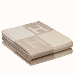Replica qualità specchio Qualità superiore replica Dettagli perfetti Coperta Hermes Avalon III Beige