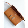 Alta gamma replica imitazione Portafoglio Hermes Constance To Go Epsom Marrone