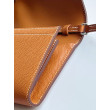 Alta gamma replica imitazione Portafoglio Hermes Constance To Go Epsom Marrone