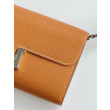 Alta gamma replica imitazione Portafoglio Hermes Constance To Go Epsom Marrone