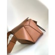 Marsupio classico piccolo Puzzle Edge Loewe Marrone