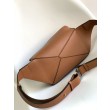 Marsupio classico piccolo Puzzle Edge Loewe Marrone