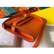 Portafoglio Hermes Kelly Classique To Go Epsom arancia