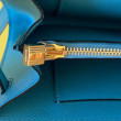 Alta gamma replica Portafoglio Hermes Kelly Classique To Go Epsom Blu