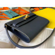 Portafoglio Hermes Kelly Classique To Go Epsom Blu Scuro