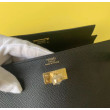 Portafoglio Hermes Kelly Classique To Go Epsom Nero