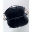 Borsa a secchiello Gucci GG Emblem Mini 815118 Nero