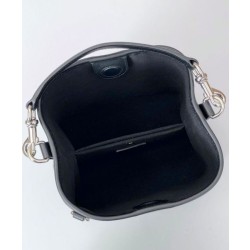 Borsa a secchiello Gucci GG Emblem Mini 815118 Nero