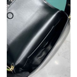 Bora Pari all'originale replica a tracolla con patta Prada Arque 1BD365 Nero