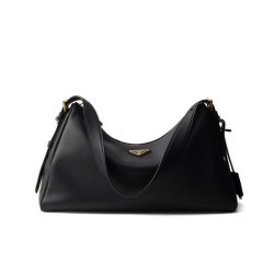 Borse Replica fedele grande Prada Imee 1BC228 Nero