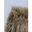 Borsa a tracolla grande YSL Saint Laurent Niki in montone marrone