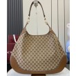 Borsa a tracolla media Gucci B 815924 albicocca