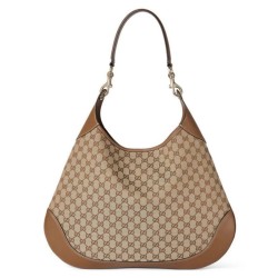 Borsa a tracolla media Gucci B 815924 albicocca