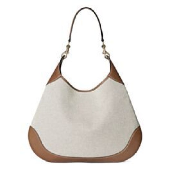 Borsa a tracolla media Gucci B 815924 Crema
