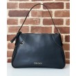 Borse Replica fedele media Gucci GG Emblem 815217 Nero