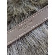 Imitazioni borse griffate a tracolla oversize YSL Saint Laurent Niki in montone marrone