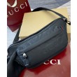 Borsa a tracolla piccola Gucci con logo Gucci 802096 Nero