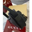 Borsa a tracolla piccola Gucci con logo Gucci 802096 Nero