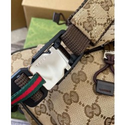 Borsa Replica 1:1 a tracolla piccola Gucci GG 802096 Albicocca