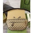 Borsa Replica 1:1 a tracolla piccola Gucci GG 802096 Albicocca