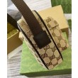 Borsa Replica 1:1 a tracolla piccola Gucci GG 802096 Albicocca